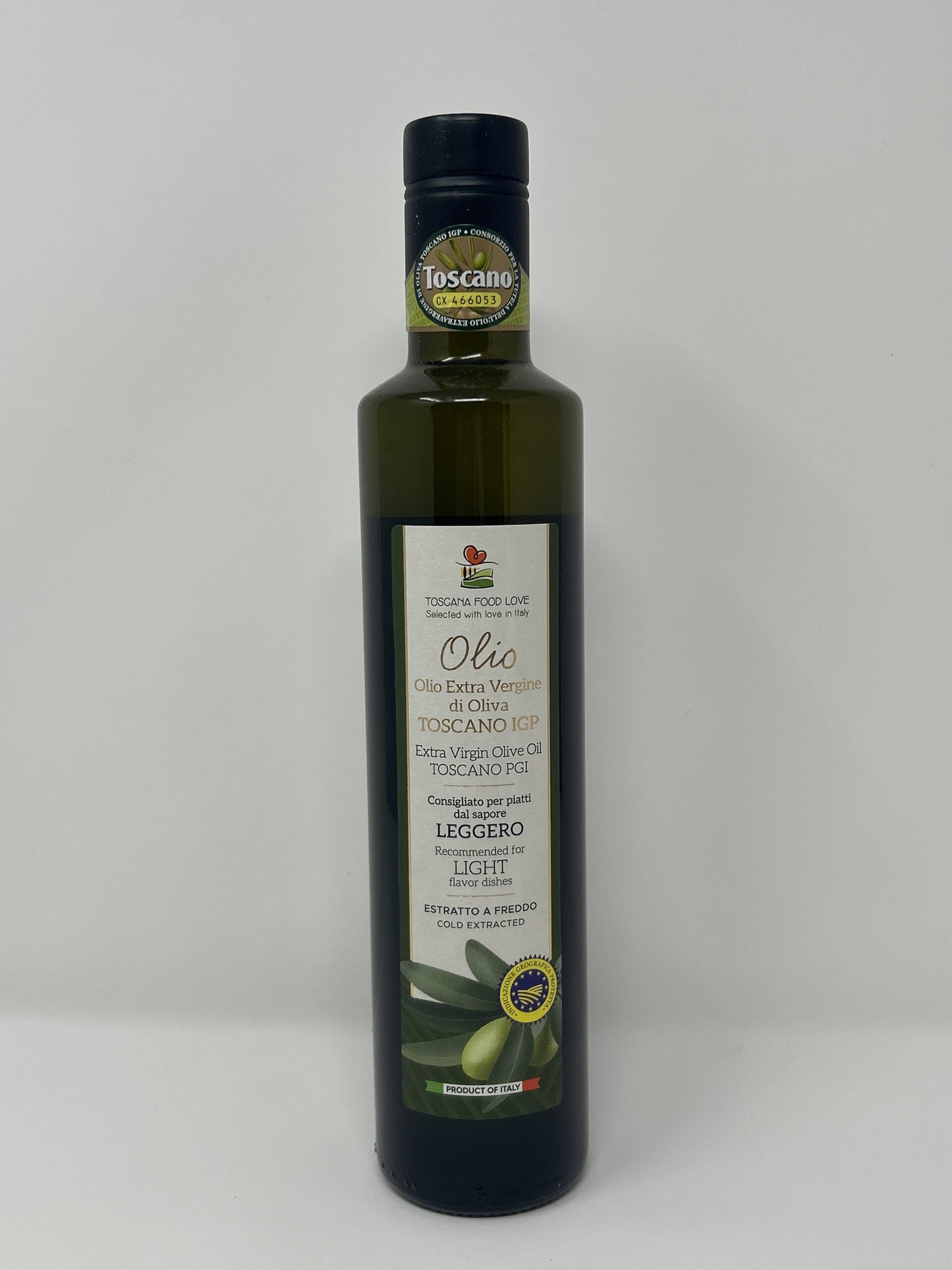 Extra Virgin Olive Oil IGP “Toscano Light” 500 ml. (16.9 oz